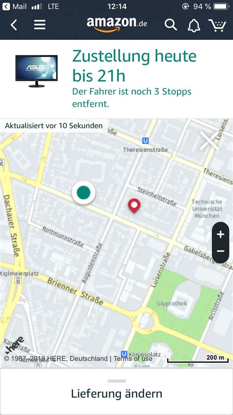 amazon live tracking deutschland.